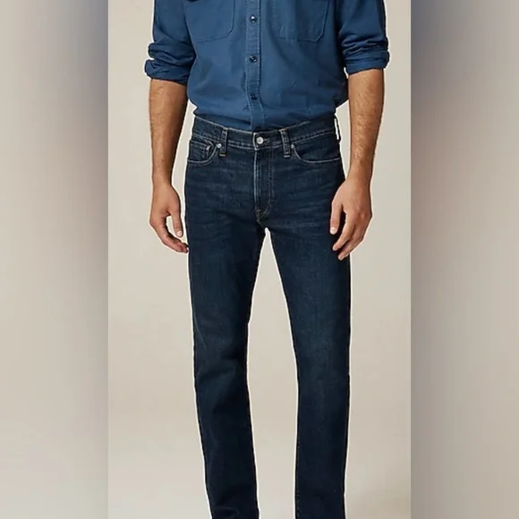 J Crew Kaihara Japanese Denim Men Jeans Style 484  W33 L 32 EUC - Picture 8 of 14